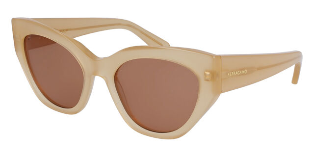 Salvatore Ferragamo SF 1107S 708 Cat Eye Opaline Beige  display picture 3