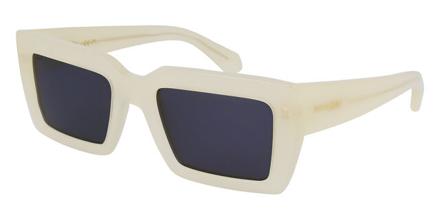 Salvatore Ferragamo Ivory Sunglasses for Women Sunglasses - Women | Ferragamo main image 4