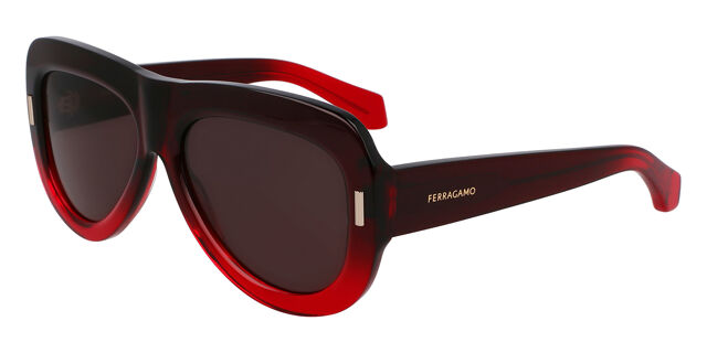 Salvatore Ferragamo SF2029SE 615 Pilot Transparent Gradient  display picture 3