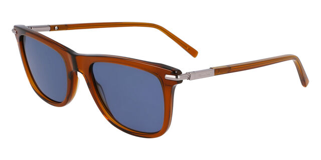 Salvatore Ferragamo SF2028S 232 Rectangle Transparent Brown  display picture 1