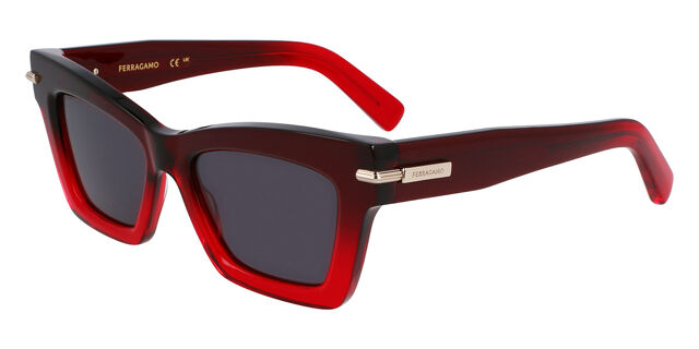 Salvatore Ferragamo SF2031S 615 Cat Eye Faded Transparent  display picture 3