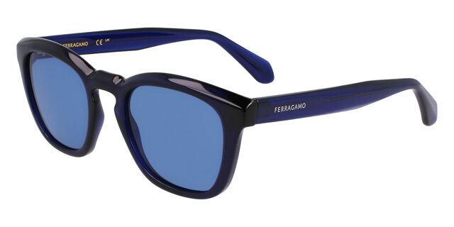 Salvatore Ferragamo SF2040SE 432 Square Transparent Blue 
