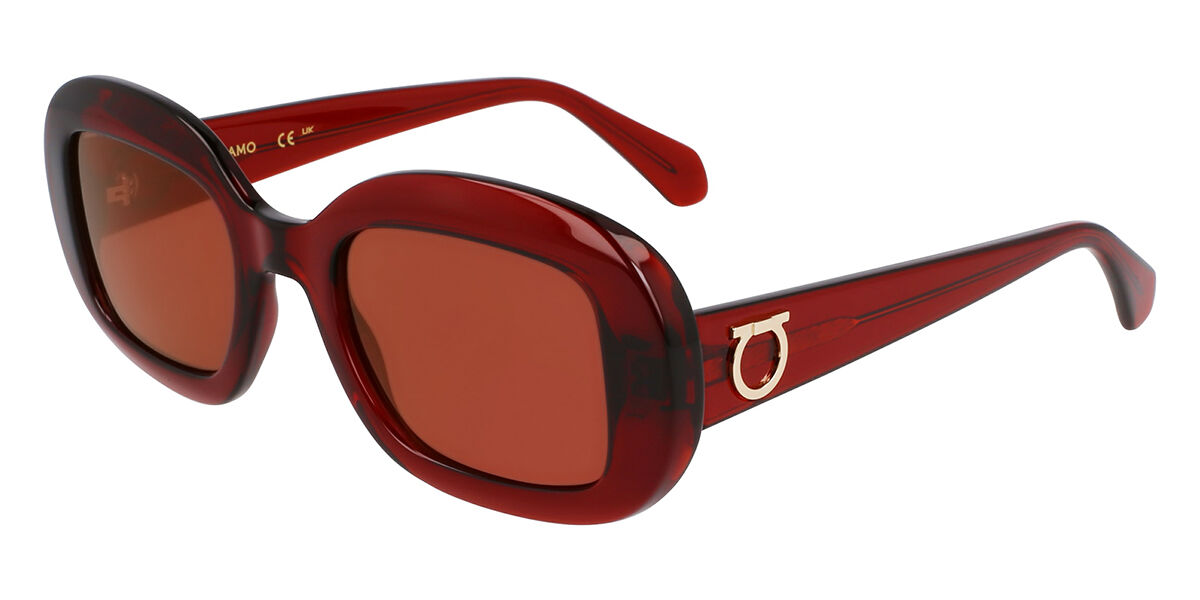 Salvatore Ferragamo SF2038SE 224 Women's Sunglasses Red Size 51