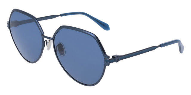 Salvatore Ferragamo Blue Frame Sunglasses s-l400.jpg main image 2