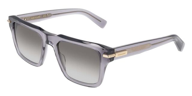 Salvatore Ferragamo Square Grey Sunglasses Salvatore Ferragamo Men main image 4