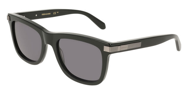 Salvatore Ferragamo SF2088S 001 Square Black Sunglasses  display picture 3