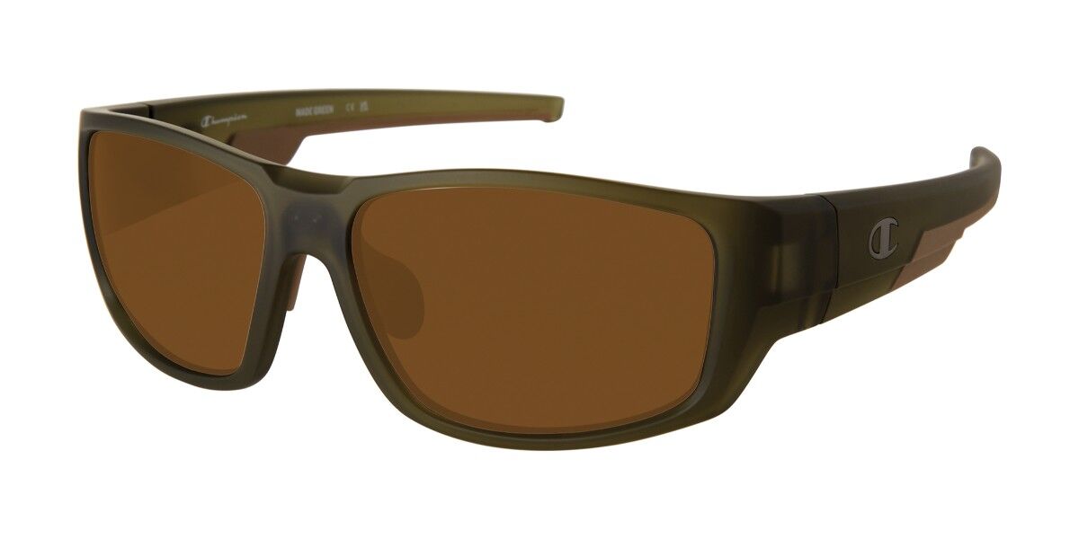 Champion Finish Polarized C03 Men's Sunglasses Green Size 59