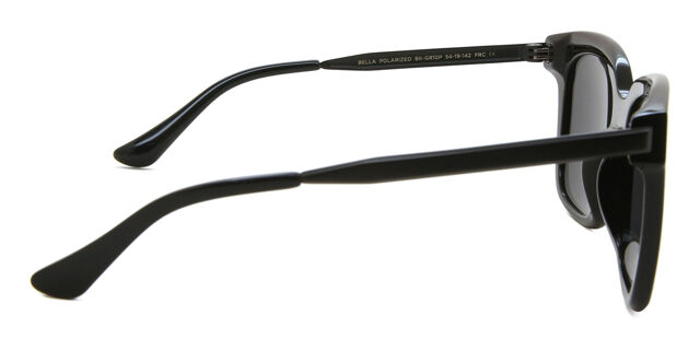 Diff Bella Polarized Black Sunglasses Amazon.com: DIFF Bella Designer Square Oversized Sunglasses  main image 3