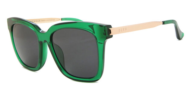 DIFF Bella Polarized DE01-0010-IGGRP Square Transparent  display picture 2