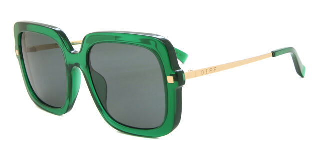 Sandra Polarized gafas de sol Transparent Green LentesWorld México
