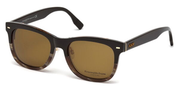 Click to view product details and reviews for Ermenegildo Zegna Eyeglasses Zc0001 With Clip On Polarized 50m.