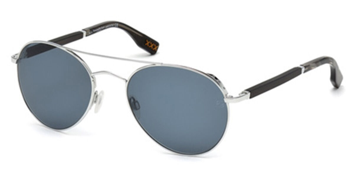 Ermenegildo Zegna ZC0002 18V Sunglasses Silver | VisionDirect Australia