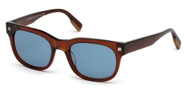 Zegna EZ0101 50X 53 Bruna Solglas&ouml;gon M&auml;n