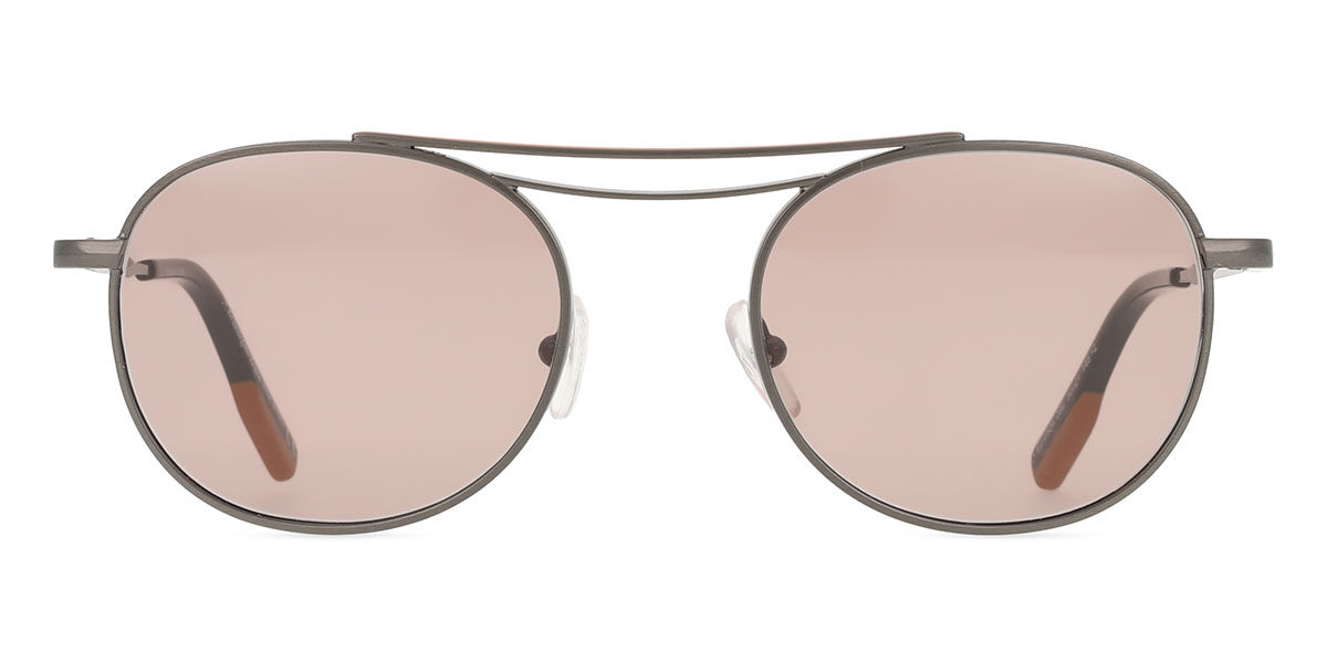 Zegna EZ0100 08E 50 Gr&aring;a Solglas&ouml;gon M&auml;n
