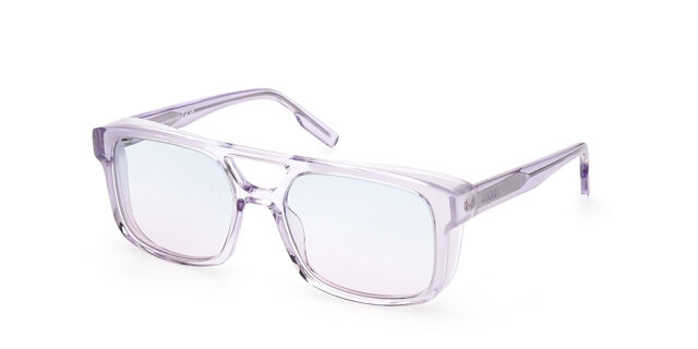 ZEGNA 58mm Rectangular Sunglasses Zegna EZ0173 Rectangular Sunglasses 52N Havana 58mm  main image 4
