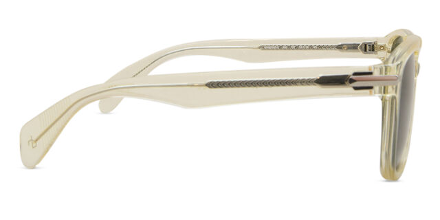 Rag & Bone RNB5005/S 900/QT Pilot Clear Sunglasses  display picture 3