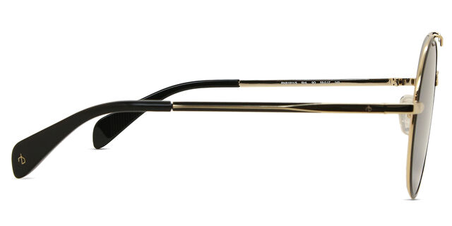 Rag And Bone RNB1011/S 9O 0RHL Gold Black Round Sunglasses Amazon.com: rag & bone Round Sunglasses RNB1011S RHL9O Black  main image 4