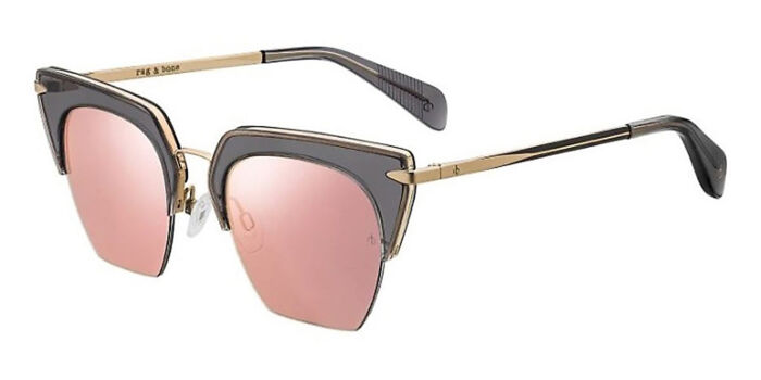 Rag & Bone RNB1005/S 086/9K Pilot Dark Tortoise Sunglasses 