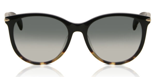 Rag & Bone RNB1020/S WR7/9K Oval Black Tortoise Sunglasses  display picture 1
