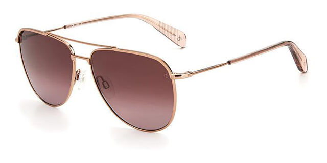 Rag & Bone Rose Gold Sunglasses Rag & Bone Rnb 1010/S Sunglasses | FREE Shipping - SOLD OUT main image 3