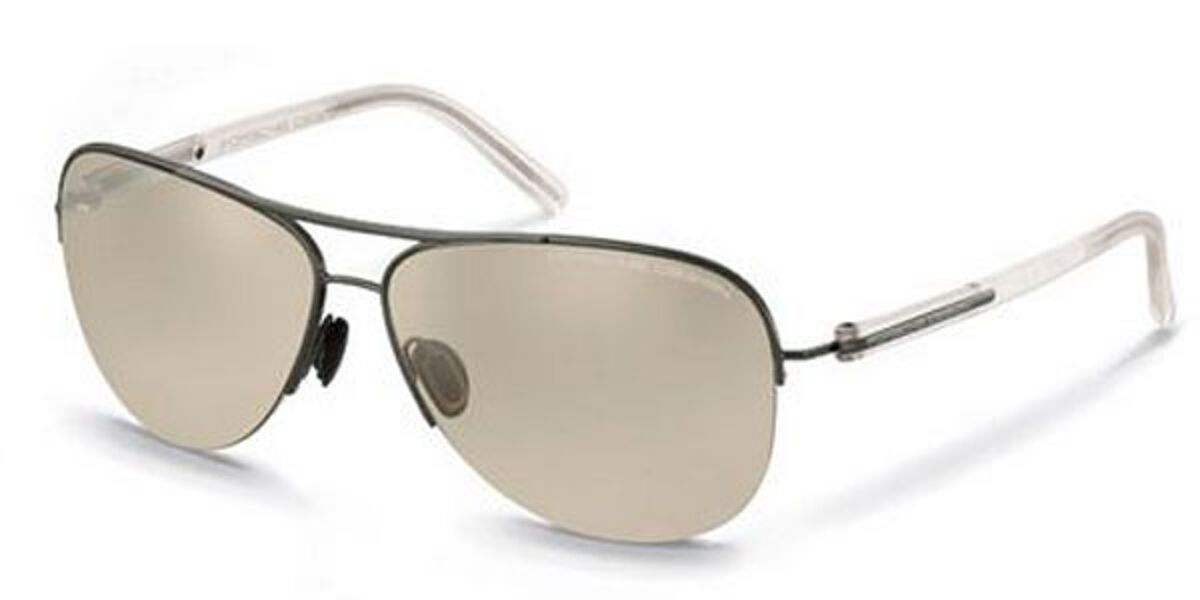 Porsche Design P8569 C Sunglasses Green | VisionDirect Australia