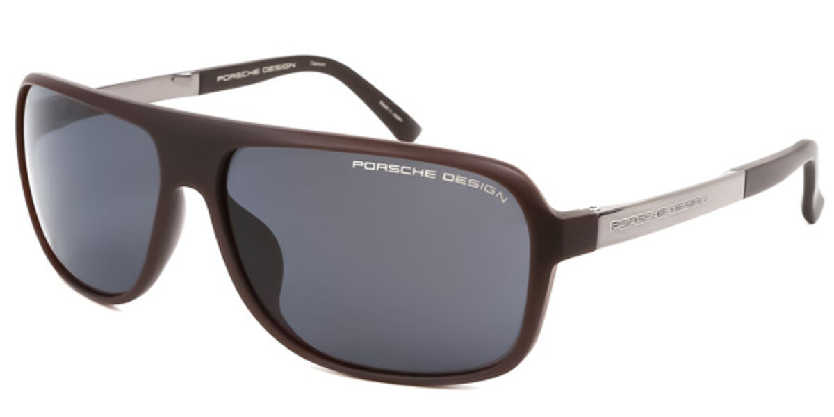 Porsche Design P8554 C Sunglasses in Brown | SmartBuyGlasses USA
