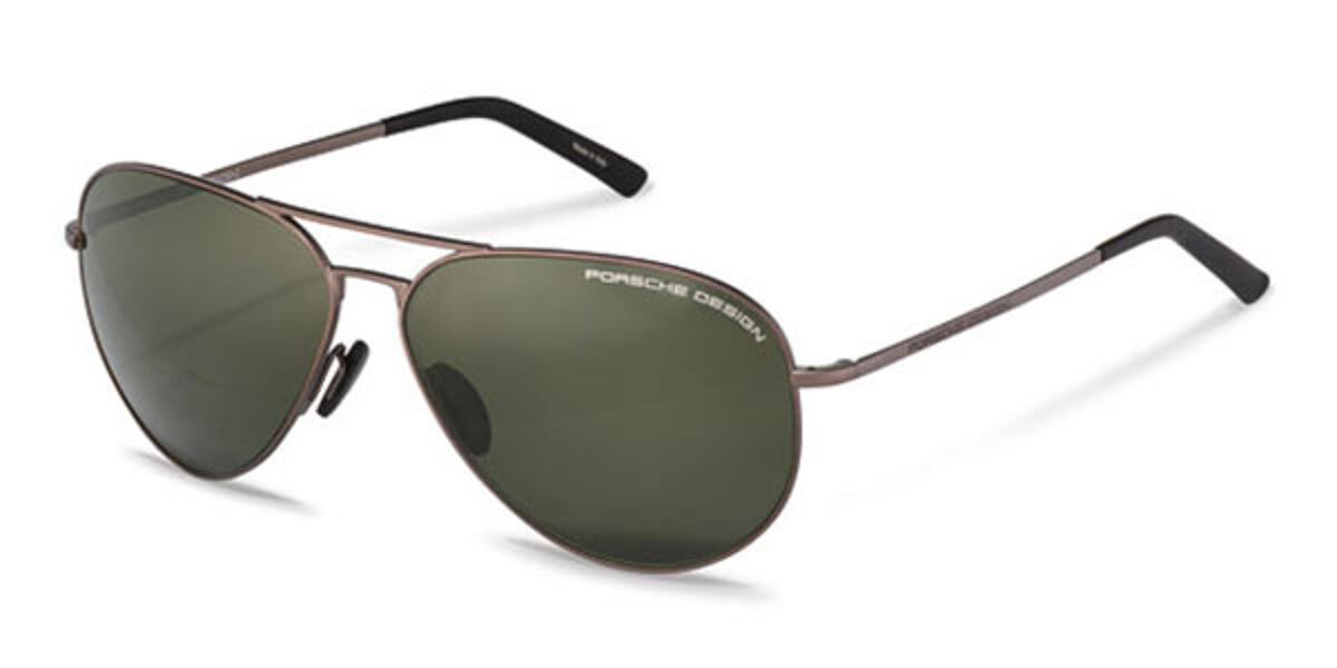 Porsche Design P8508 Polarized Q Sunglasses in Brown | SmartBuyGlasses USA