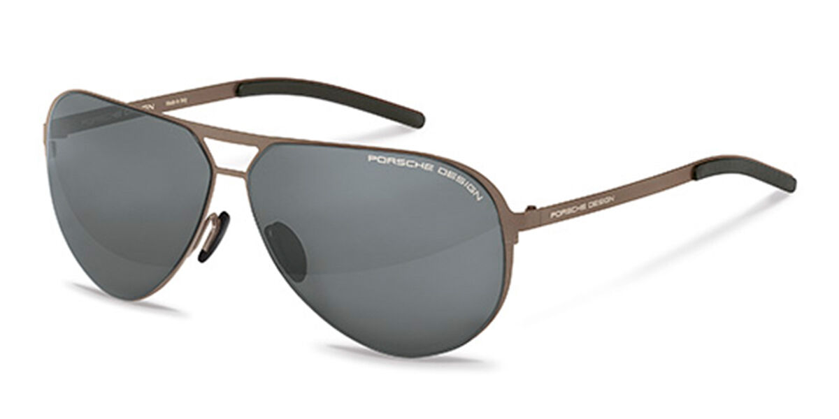 Porsche Design P8670 B Sunglasses Brown | VisionDirect Australia
