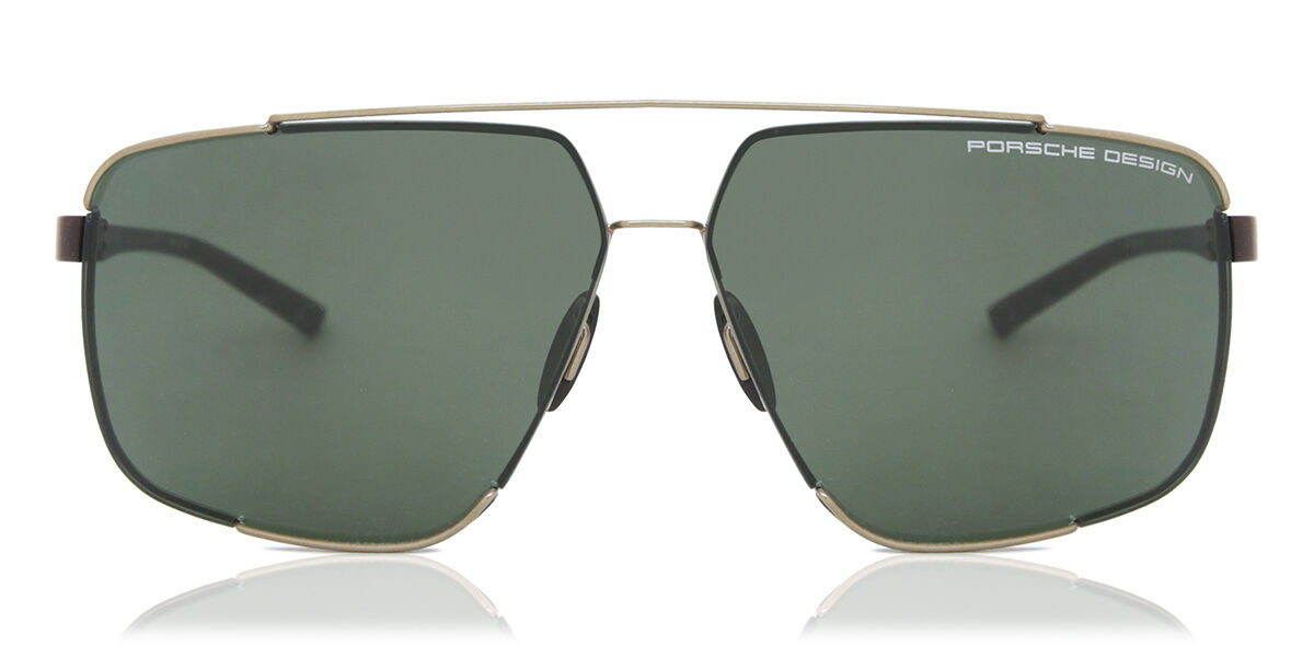 Porsche Design P8681 B Men's Sunglasses Gold Size 63