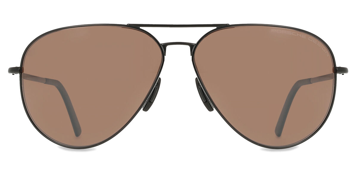 Porsche Design P8508 Polarized V Men's Sunglasses Black Size 60