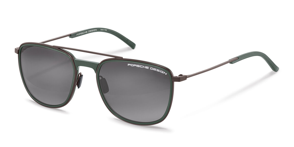 Porsche Design P8690 D Men's Sunglasses Brown Size 57