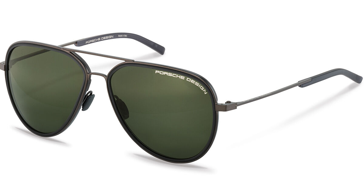 Porsche Design P8691 Polarized C Sunglasses Brown Grey | VisionDirect ...