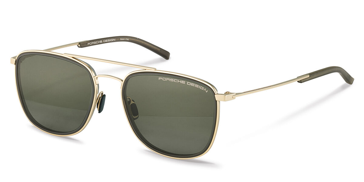 Porsche Design P8692 D Men's Sunglasses Gold Size 56