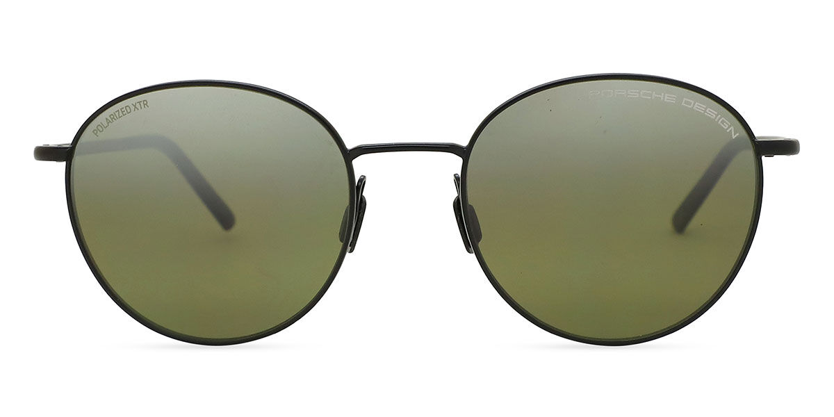 Porsche Design P8969 Polarized A447 Men's Sunglasses Black Size 54