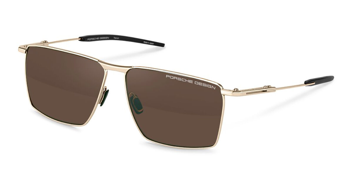 P8987 Polarized sunglasses Gold/Black | SmartBuyGlasses US