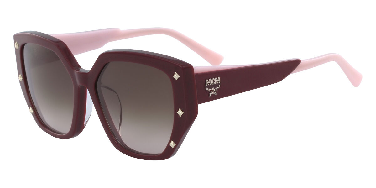 eenheid afgewerkt beweging MCM 674SA Asian Fit 603 Bordeaux Burgundy zonnebril | SmartBuyGlasses NL