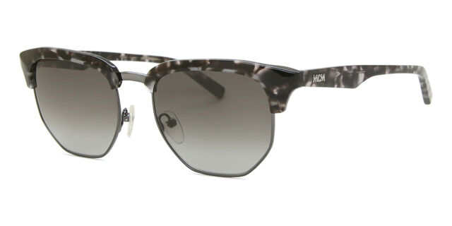 MCM Women\'s Grey Marble Sunglasses MCM 156S 033 Browline Marble Grey Tortoise Gunmetal  main image 3