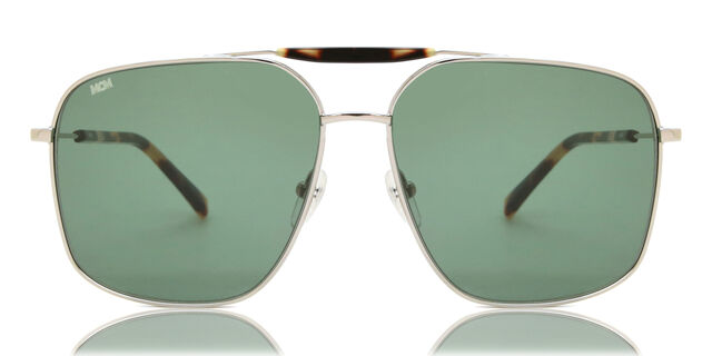 MCM 161S 045 Pilot Silver Sunglasses | SmartBuyGlasses US display picture 1