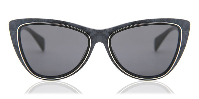 Yohji Yamamoto 5022 063 Cat Eye Black Pearl Sunglasses  display picture 1