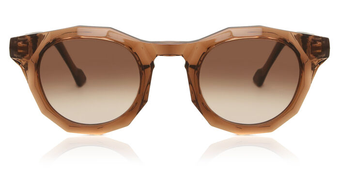 Yohji Yamamoto 5003 024 Oval Grey Horn Sunglasses  display picture 2