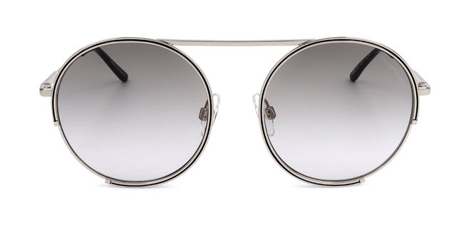 Ana Hickmann HI3082 09A Round Light Gunmetal Sunglasses  display picture 3