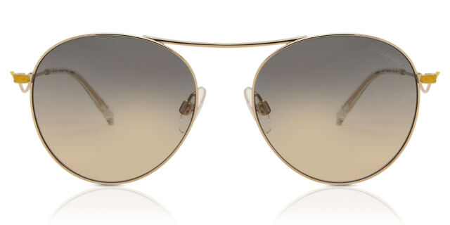 Ana Hickmann HI3104 04C Oval Gold Sunglasses 