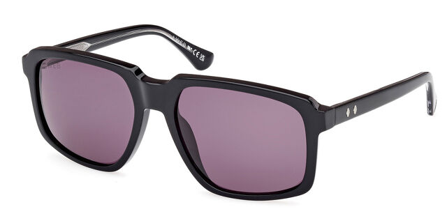 Web Eyewear Black Sunglasses Web WE0361 05N Oval Black Sunglasses | SmartBuyGlasses US main image 2