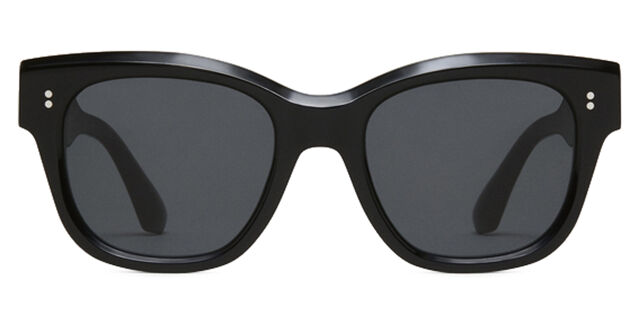 CHIMI 07 Black Cat Eye Transparent Yellow Sunglasses  display picture 1
