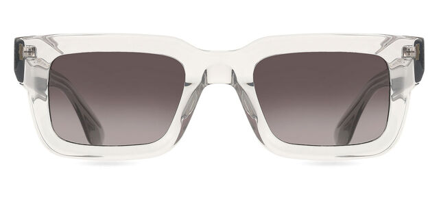 CHIMI 05 Grey Rectangle Transparent Grey Sunglasses  display picture 2