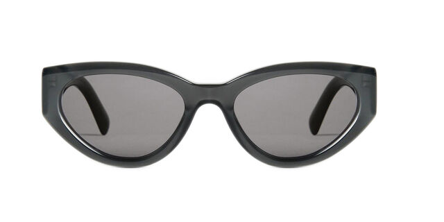 CHIMI 06 Dark Grey Cat Eye Matte Dark Grey Sunglasses  display picture 1
