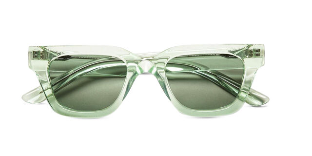 CHIMI 11 Green Square Transparent Green Sunglasses  display picture 1