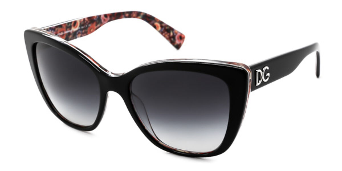 Dolce & Gabbana DG4216 DNA 27898G Sunglasses Black | VisionDirect Australia