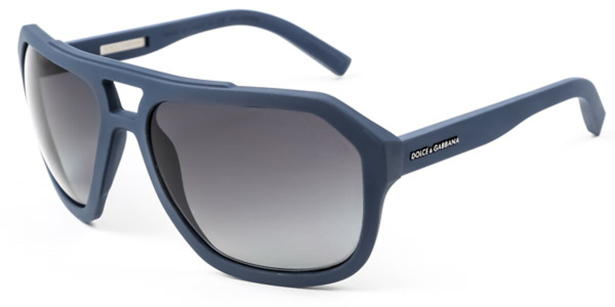 Lentes de Sol Dolce & Gabbana DG2146 Rubber Skin 1266T3 Azul | LentesWorld  México