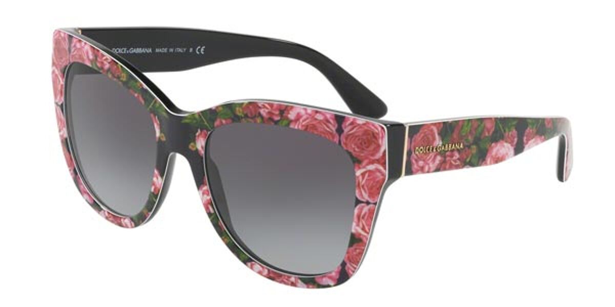 Dolce & Gabbana DG4270 Printed 31278G Sunglasses Pink | VisionDirect ...